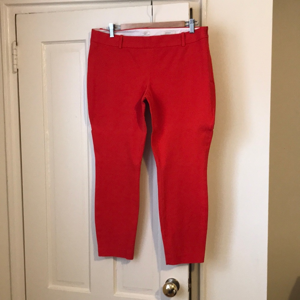 J Crew Side Zip Minnie Pants
